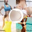 Picture of BRA CUPS PAD Bra Pads Inserts Soft Bra Inserts Pads Removable Sport Bra Cups inserts Mastectomy Bra Inserts For Bikini Top Swimsuit