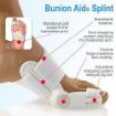 Picture of Bunion Splint Pad Toe straightener bunion corrector splint with toe fracture support and foot support