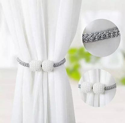 Picture of (PACK F 2 ) MAGNETIC CURTAIN DRAPE TIE BACKS ROPE