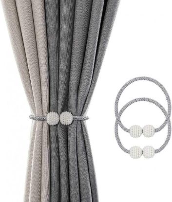 Picture of (PACK F 2 ) MAGNETIC CURTAIN DRAPE TIE BACKS ROPE