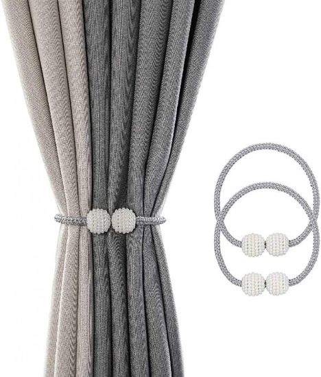 Picture of (PACK F 2 ) MAGNETIC CURTAIN DRAPE TIE BACKS ROPE