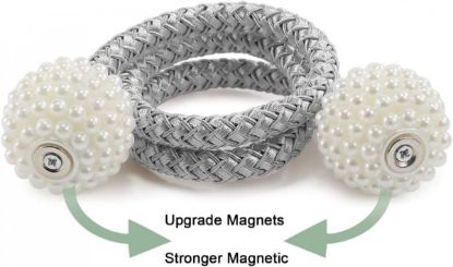 Picture of (PACK F 2 ) MAGNETIC CURTAIN DRAPE TIE BACKS ROPE