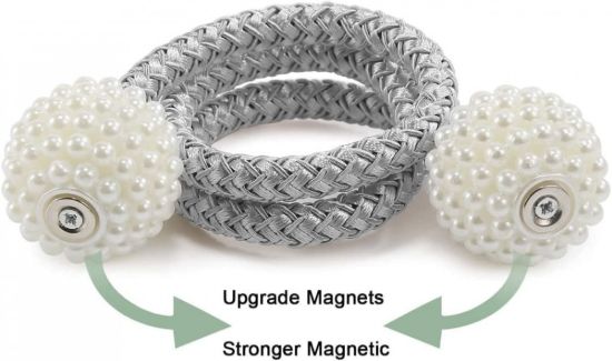 Picture of (PACK F 2 ) MAGNETIC CURTAIN DRAPE TIE BACKS ROPE