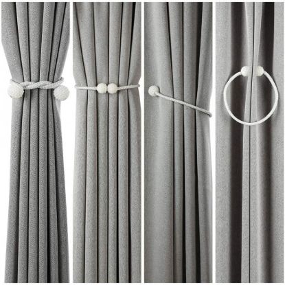 Picture of (PACK F 2 ) MAGNETIC CURTAIN DRAPE TIE BACKS ROPE