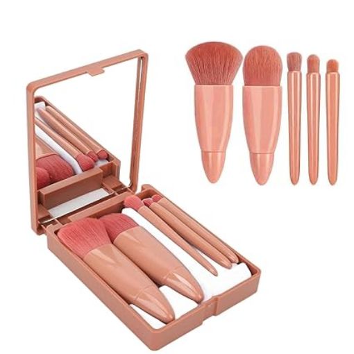 Picture of Mini Makeup Brushes Kit Travel Makeup Brush Set Cosmetic Brushes Kit MINI BRUSH MINI MAKEUP BRUSH