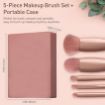 Picture of Mini Makeup Brushes Kit Travel Makeup Brush Set Cosmetic Brushes Kit MINI BRUSH MINI MAKEUP BRUSH