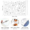 Picture of DRAWING ROLL Drawing Sheets DIY Color Filling Sticker Roll Coloring Poster