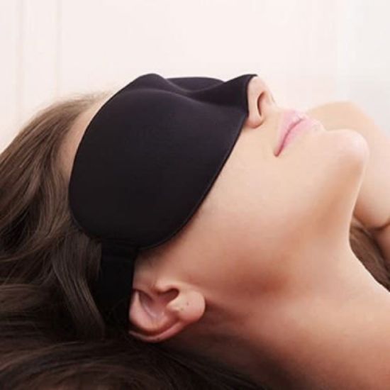 Picture of 3D LIGHT BLOCKING SLEEP EYE MASK
