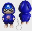 Picture of Face Changing Keychain  Captain America Face Changing Keychain  D Cartoon Character