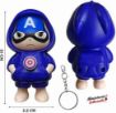 Picture of Face Changing Keychain  Captain America Face Changing Keychain  D Cartoon Character
