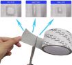 Picture of Window Screen Repair Kit Tape, Strong Adhesive & Waterproof Fiberglass Covering Mesh Tape for Covering Window Door Tears Holes Screen Patch Repair Kit