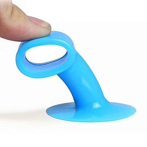 Picture of Silicone Door Storpper  Household Mini Multipurpose Wall Protectors Anti-Collision Self-Sucking Silicone Door Stopper Door Handle Bumper Mobile Phone Stand Data Cable Organizer