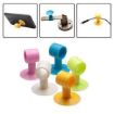 Picture of Silicone Door Storpper  Household Mini Multipurpose Wall Protectors Anti-Collision Self-Sucking Silicone Door Stopper Door Handle Bumper Mobile Phone Stand Data Cable Organizer