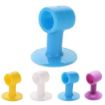 Picture of Silicone Door Storpper  Household Mini Multipurpose Wall Protectors Anti-Collision Self-Sucking Silicone Door Stopper Door Handle Bumper Mobile Phone Stand Data Cable Organizer