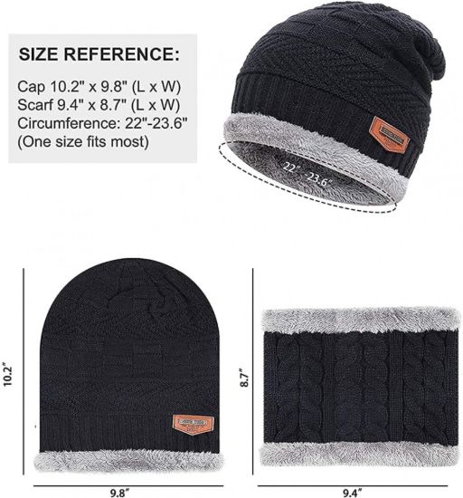 Picture of WOOLEN CAP WITH MUFFLER
