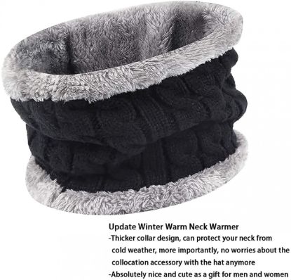 Picture of WOOLEN CAP WITH MUFFLER