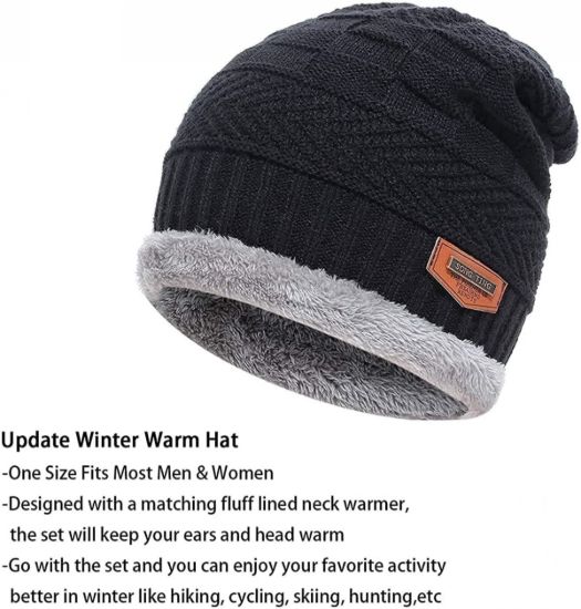 Picture of WOOLEN CAP WITH MUFFLER