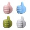 Picture of Wall Mounted Multipurpose Silicon Thumb Holder Multipurpose Wall Mounted Silicone Thumb Holder Hooks for Hanging Stick-on Hook for Wall Hangers