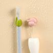 Picture of Wall Mounted Multipurpose Silicon Thumb Holder Multipurpose Wall Mounted Silicone Thumb Holder Hooks for Hanging Stick-on Hook for Wall Hangers