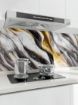 Picture of BLACK GOLD MARBLE FOIL New Black Gold Marble Wallpaper