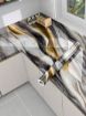 Picture of BLACK GOLD MARBLE FOIL New Black Gold Marble Wallpaper