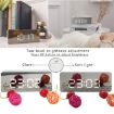 Picture of Mirror Clock  Digital LED Alarm Clock Mirror Alarm Clock   Mirror Digital Led Alarm Clock for Heavy Sleepers Kids