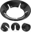 Picture of BLACK GAS SAVER 220 GM  Black Gas Stove Burner Stand Gas Chula Burner Gas Saver Jali Ring Fire & Windproof Energy Saving