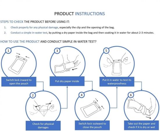Picture of UNIVERSAL WATERPROOF MOBILE COVER CASE