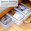 Picture of 27L STORAGE BOX 27L BAG TRANSPARENT BAG TRANSPARENT BOX Shoe Storage Box SHOE BOX SHOE BAG