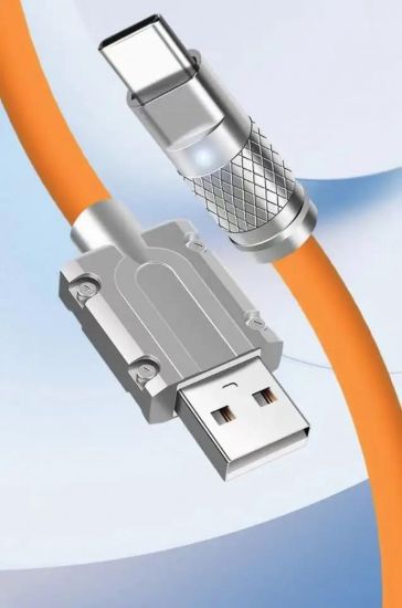 Picture of 3 IN 1 CHARGING CABLE ORANGE