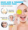 Picture of Kojic Acid Cleansing Pads Kojic Acid Pads Turmeric Cleansing Pads for Dark Spots