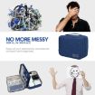 Picture of 2 Layer Gadget Bag Electronic Gadget Organizer Case Double Layer Electronic Gadget Organizer Bag