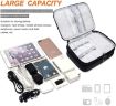Picture of 2 Layer Gadget Bag Electronic Gadget Organizer Case Double Layer Electronic Gadget Organizer Bag