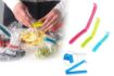 Picture of Plastic Food Snack Bag Pouch Clip Sealer Home Kitchen Camping Snack Seal Sealing Bag Clips