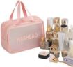 Picture of 3 PCS WASH BAG 3 PIS WASH BAG Cosmetic Wash Bag Makeup Pouch Bag Travel Transparent Toiletry Waterproof Zipper Wash Bag Household Grooming Kit Portable Organizer Case Carry Pouch