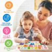 Picture of Wooden Number Puzzle Numbers Learning Toy  Wooden Puzzle with Large Colourful Numbers