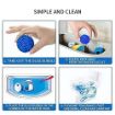 Picture of Automatic Toilet Bowl Cleaner Tablets Stain Remover Bathroom Flush Tank Blue Tab Tablet0