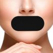 Picture of Black Sleep Strips BREATH FIX Mouth Tape  Mouth Tape Nasal Breathing  Breath Fix Mouth Tape Mouth Strips 30 PCS Mouth Tape