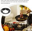 Picture of BLACK GAS SAVER RING STAND Black Gas Stove Burner Stand Gas Chula Burner Gas Saver Jali Ring Fire & Windproof Energy Saving