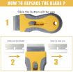 Picture of Metal Scraper with 15Pcs Blades Paint Scraper