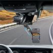 Picture of Mirror Phone Holder  Phone Mount for Car 360°Rotatable, Retractable Car Phone Holder