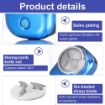 Picture of Electric Razor Clean Shaver Hair Trimmer for Men USB Painless Electric Small Beard Clean Hair Shaves Touch Up Travel Mini Trimmer