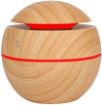 Picture of Wood Grain Cool Mist Humidifier Mini Aroma Essential Oil Diffuser Humidifiers Essential Oil Diffuser Aroma Air Humidifier