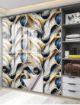 Picture of BLUE GOLD MARBEL FOIL Marble Wallpaper