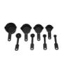 Picture of Kitchen Measuring Cups and Spoons  Bakeware 8 Pcs Plastic Baking and Cooking Measurement Set 4 Measuring Cups and 4 Spoons