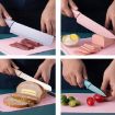 Picture of 6 PCS SS KITCHEN KNIFE SET Kitchen Knife  Color Printing Knife 6 pcs Color Printing Knife