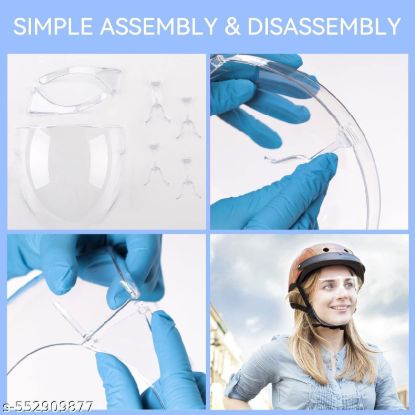 Picture of NEW TRANSPARENT FACE SHIELD GOGGLES