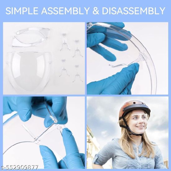 Picture of NEW TRANSPARENT FACE SHIELD GOGGLES