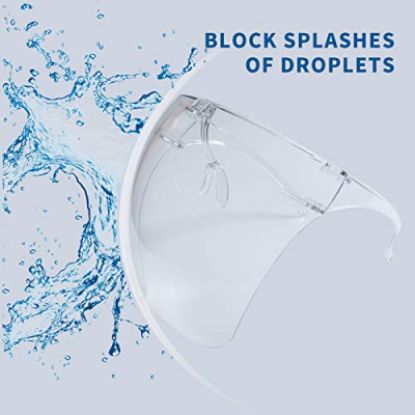 Picture of NEW TRANSPARENT FACE SHIELD GOGGLES