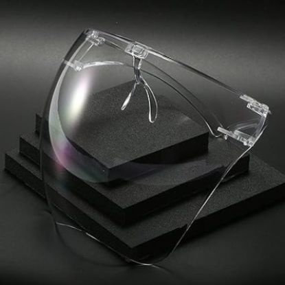 Picture of NEW TRANSPARENT FACE SHIELD GOGGLES